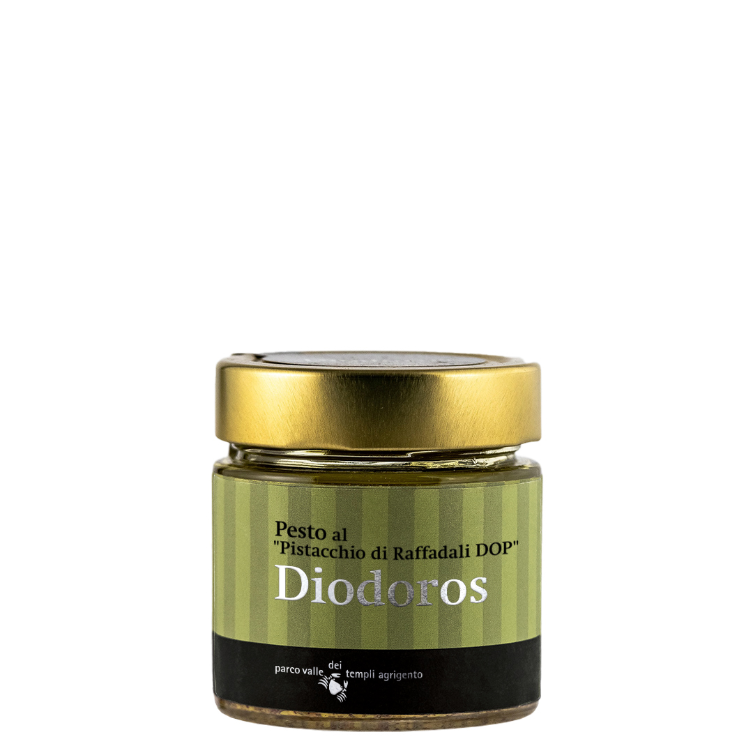 Pesto al Pistacchio di Raffadali DOP vasetto da 180gr